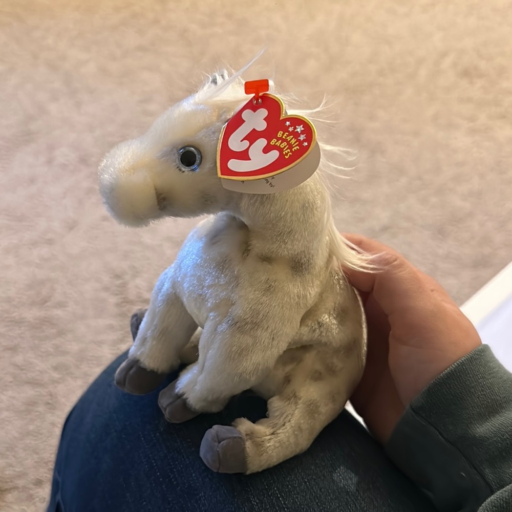 Ty Beanie Baby Lightning the Horse